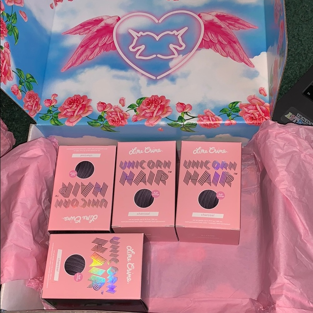 Lime Crime Charcoal Unicorn Hair Dye
